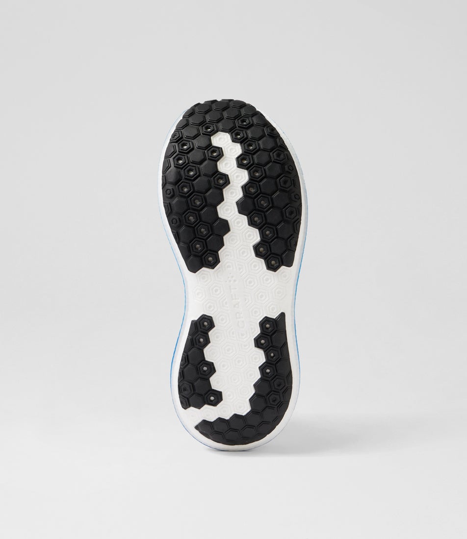 Pacer 2 M White Contrast Blue Mesh Platform Sneakers