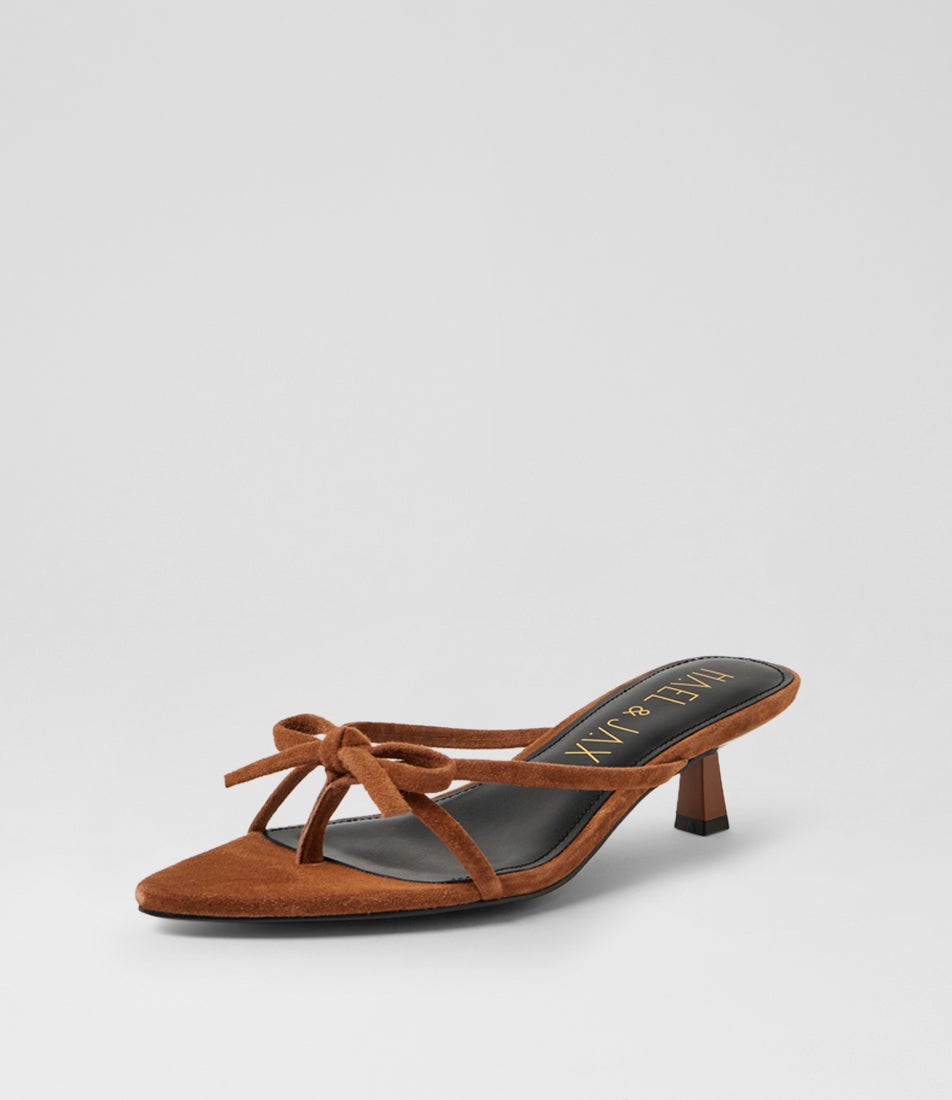 Universe Mocha Suede Sandals