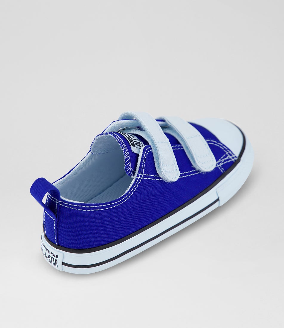 Ctas Low Toddler Blue Cold Touch Canvas Sneakers