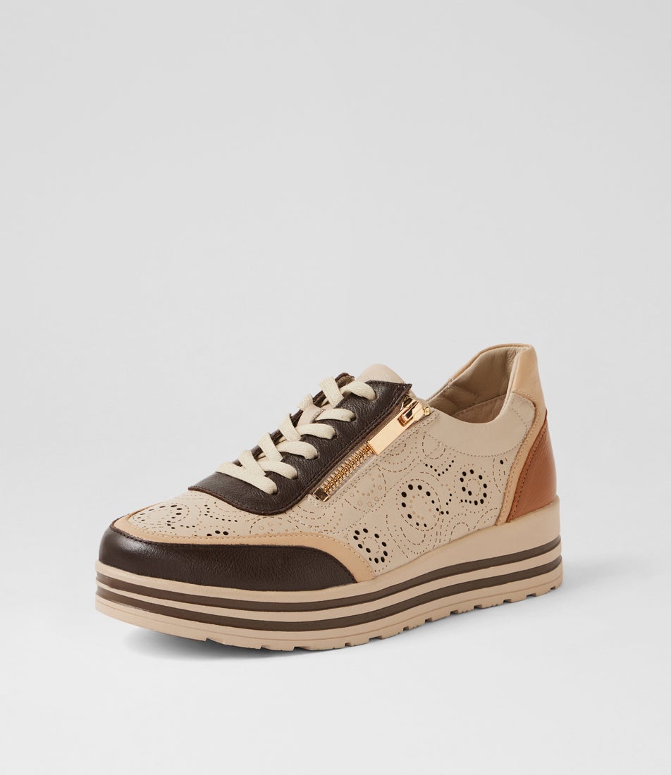 Veemie Xf Neutral Multi Leather Sneakers
