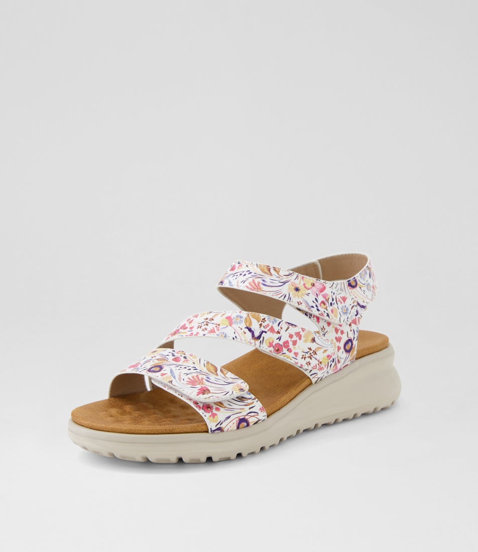 Former White Floral Sandals