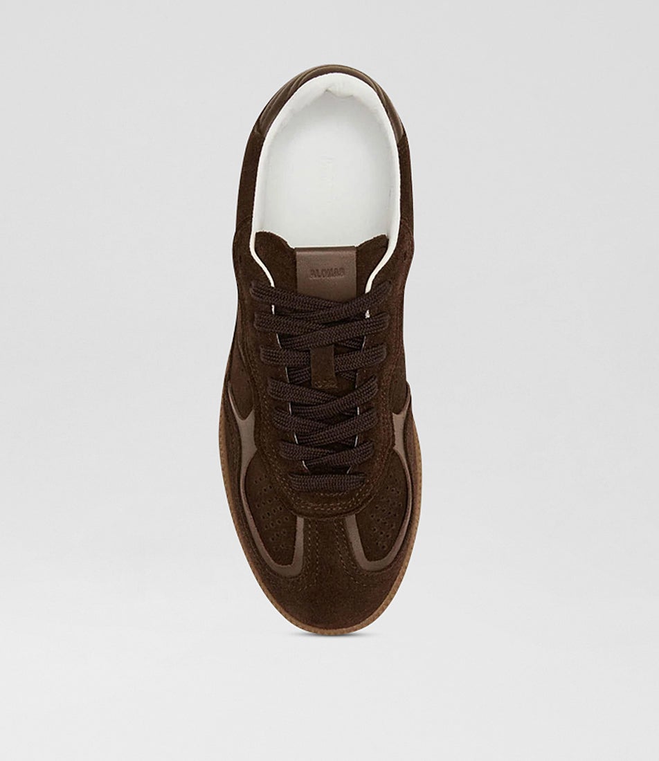 Tb 490 Rife Chocolate Brown Leather Sneakers