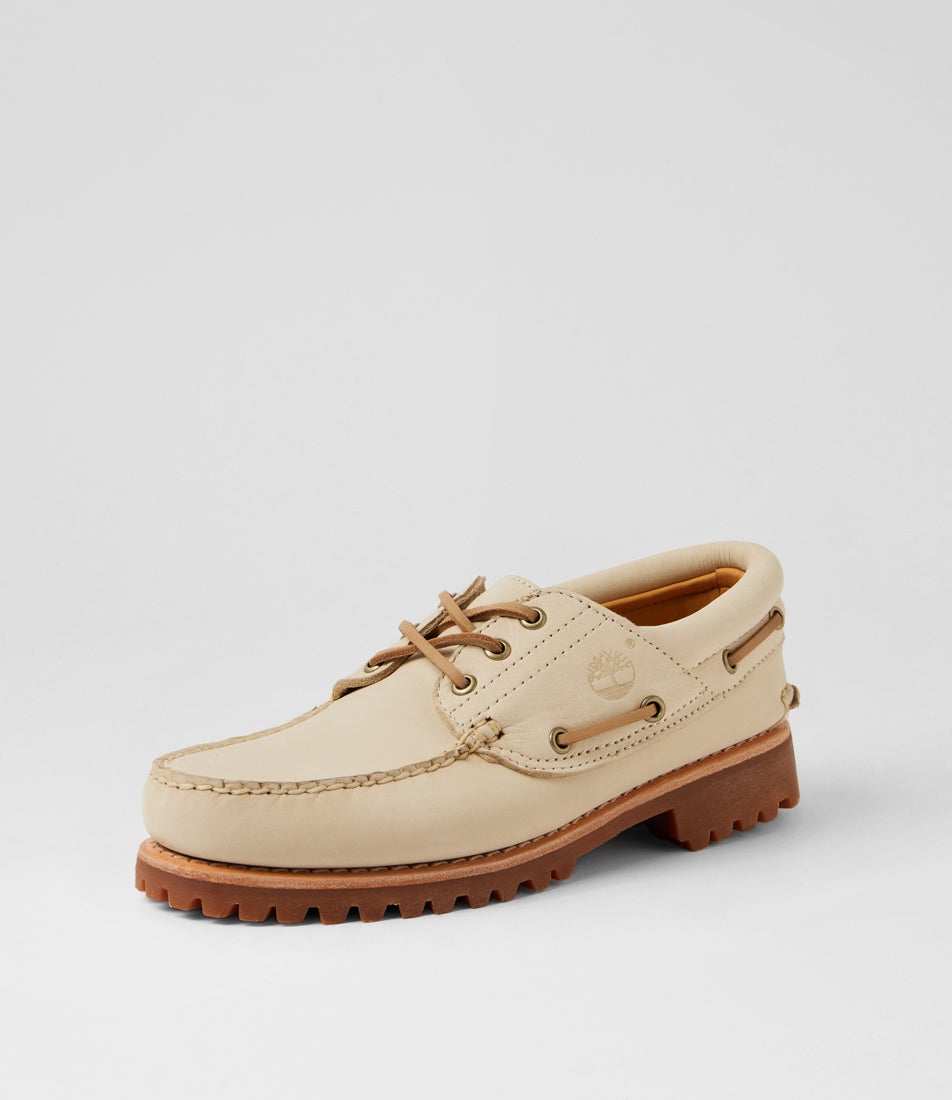 Boat Shoe M Light Beige Nubuck Boat Shoes
