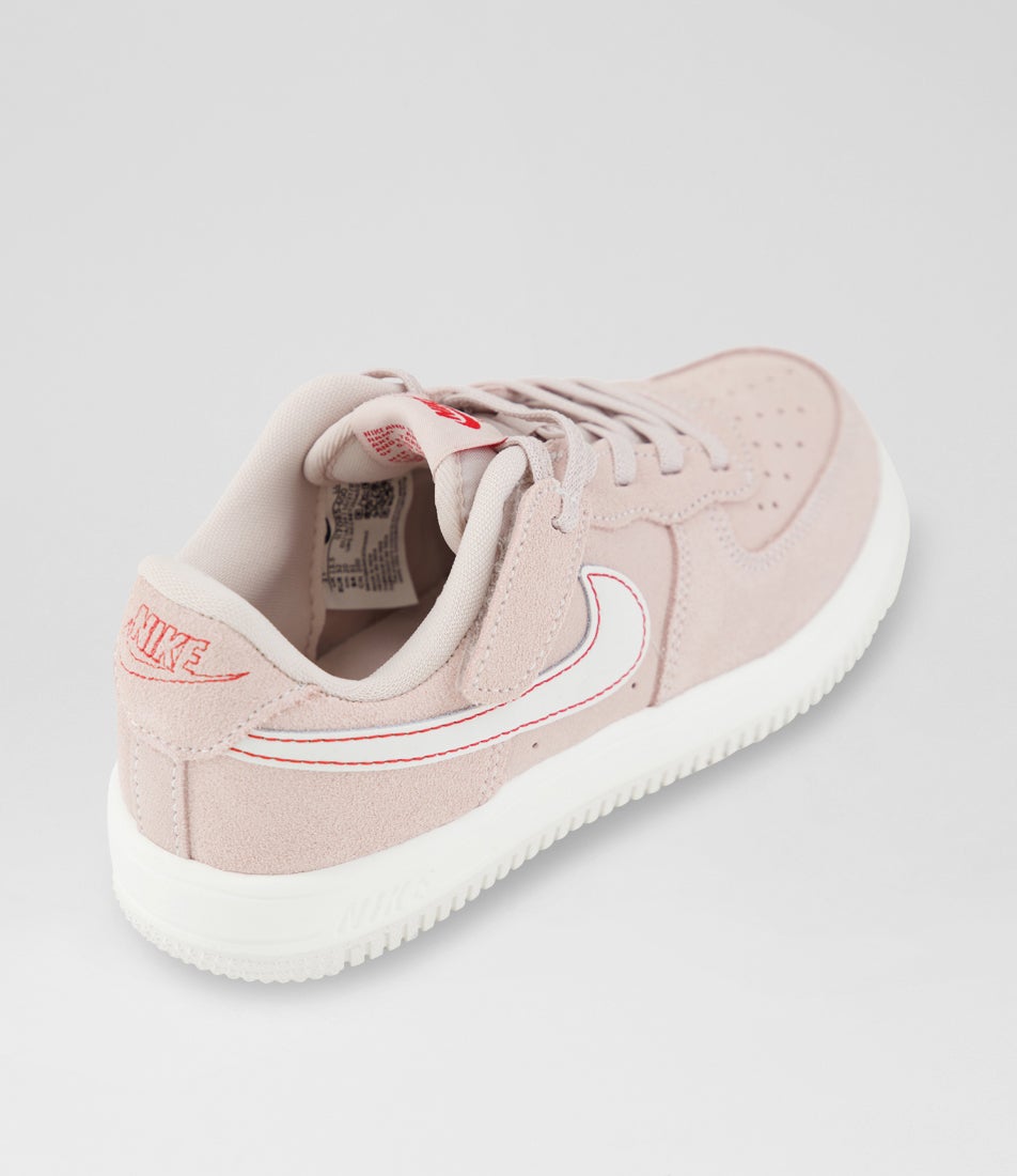 Air Force 1 Junior Silt Sail University Red Suede Sneakers