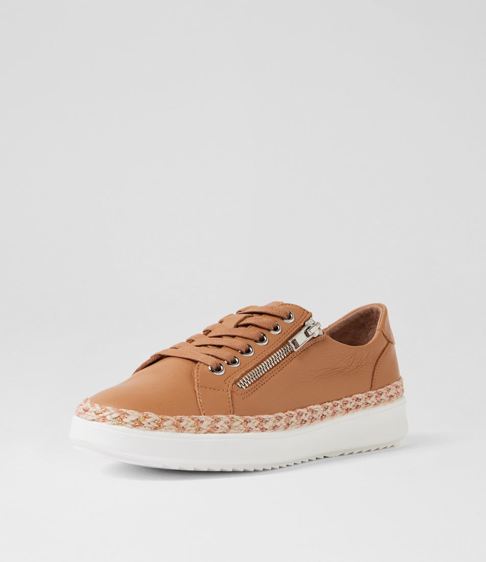 Zomo Light Tan Multi Sneakers