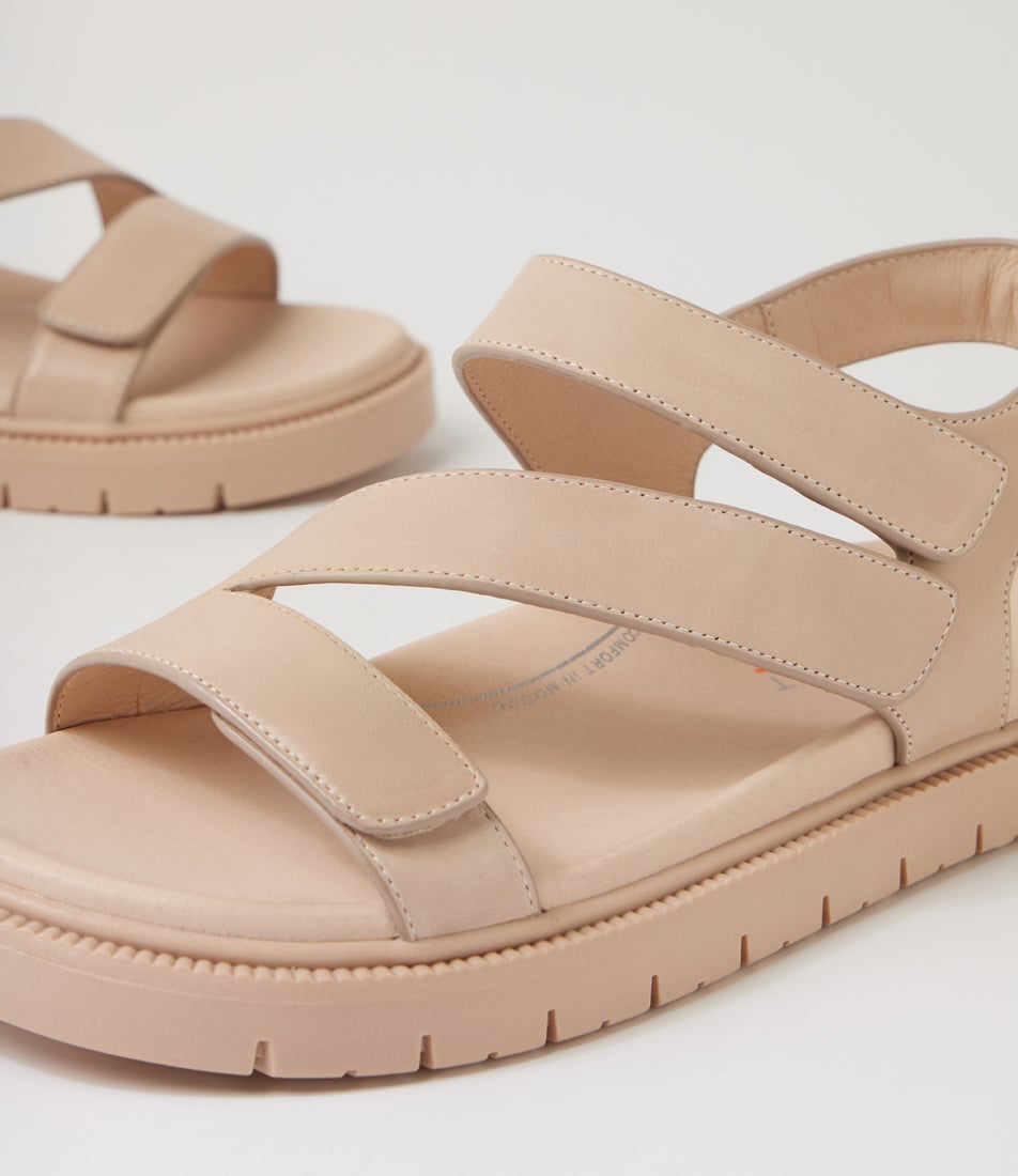 Hamilton Blush Leather Sandals