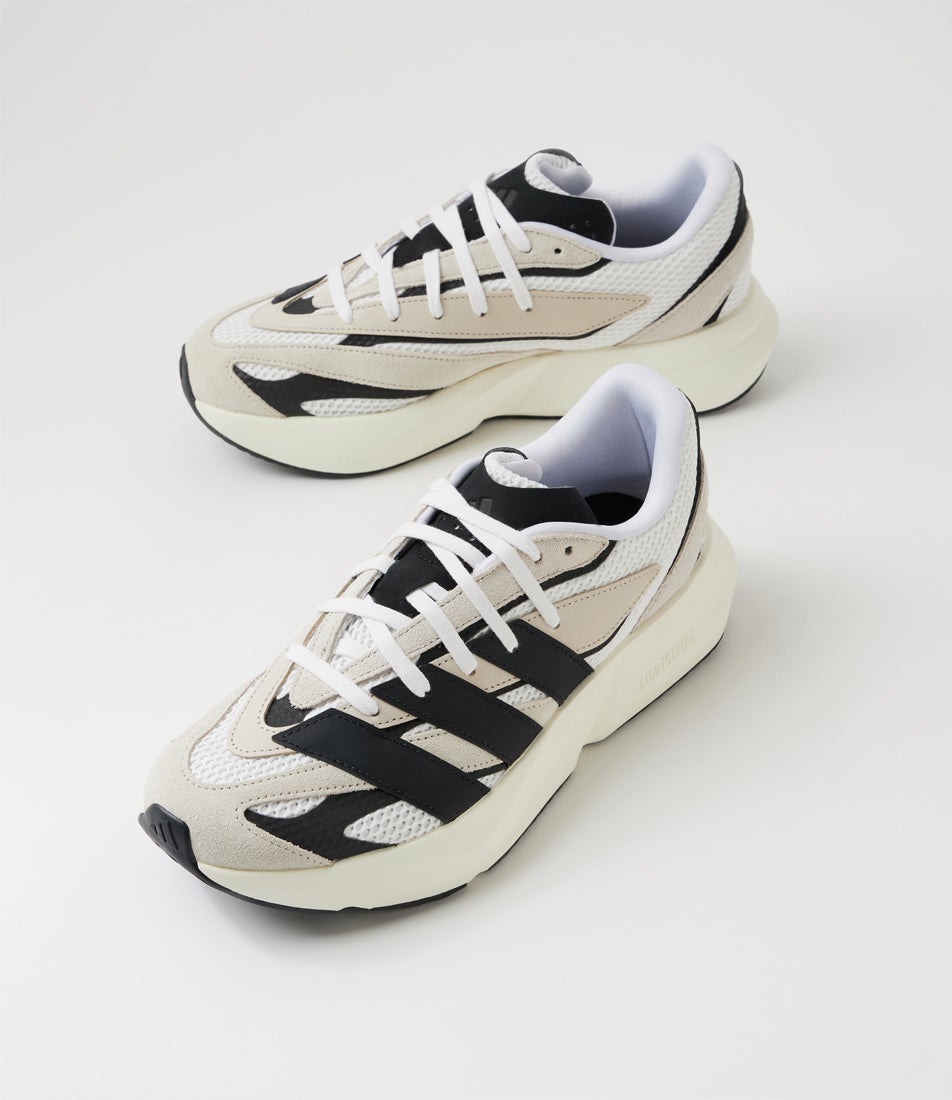 Lightblaze M Alumina Black White Mesh Sneakers