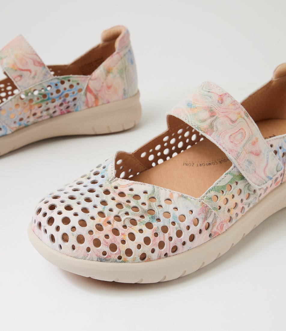 Sindis Xf Nude Floral Leather Mary Janes Sindis Xf Nude Floral Leather Mary Janes
