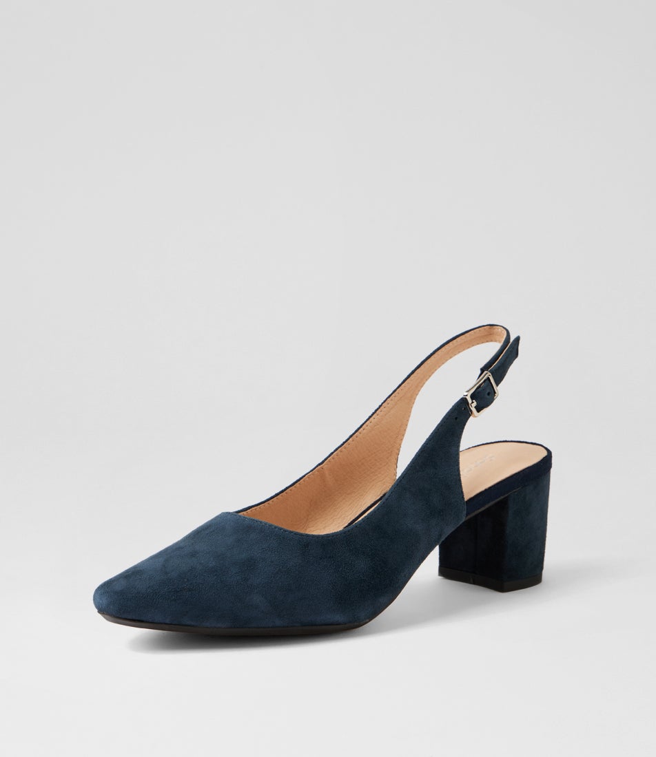 Lucine Navy Suede
