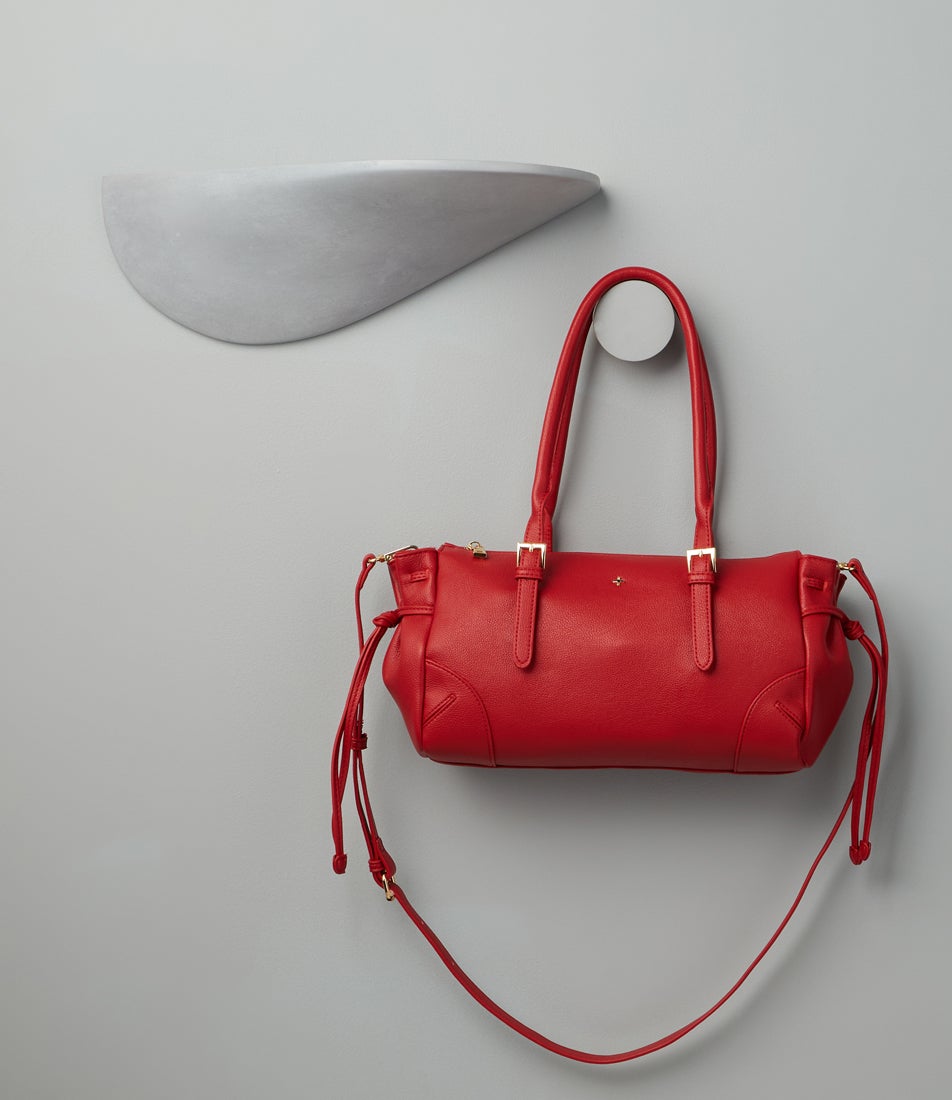 Avenue Red Handbag