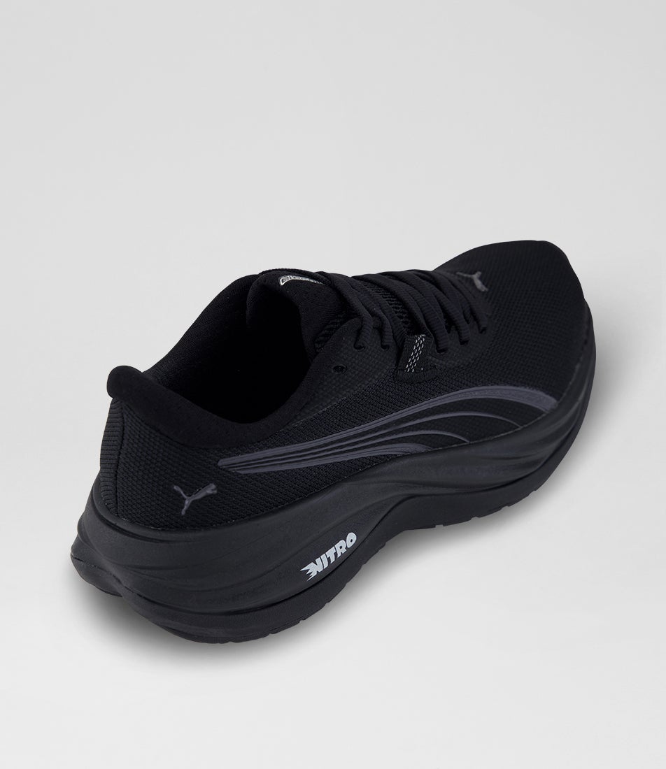 Electrify Nitro 5 Youth Black Moody Gray Silver Mesh Sneakers