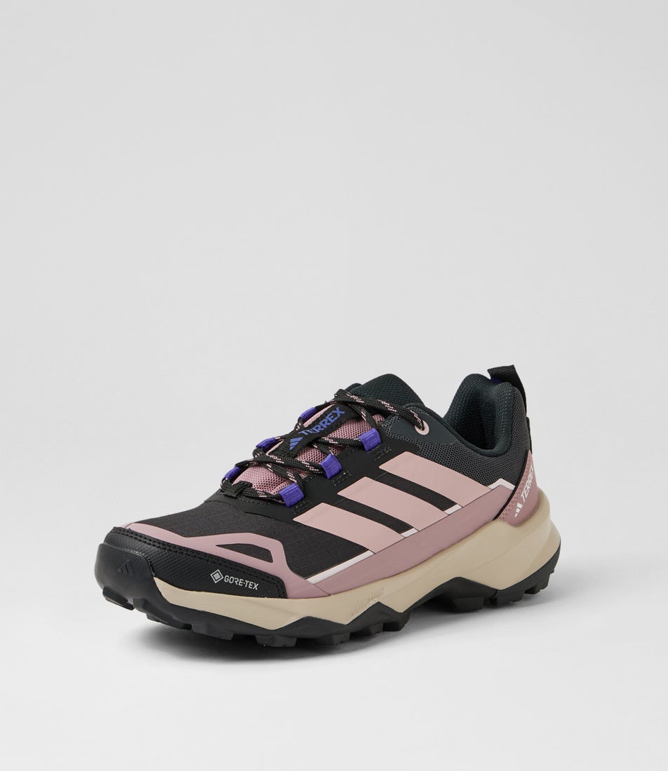Terrex Skychaser Ax5 W Core Black Dual Lilac Fabric Sneakers