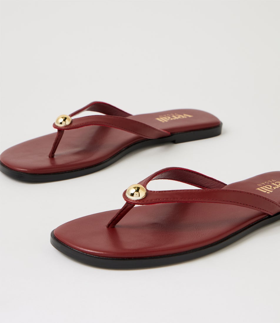Sassy Berry Red Thongs
