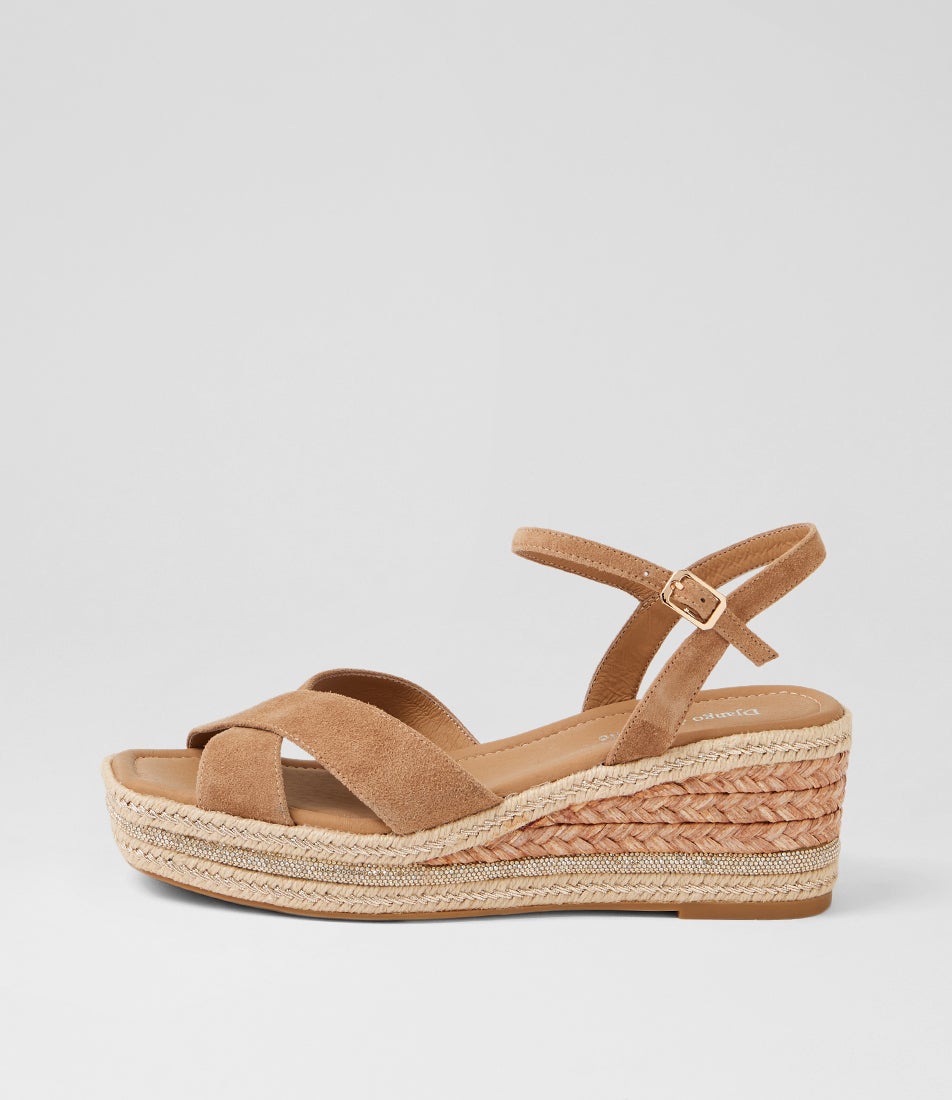 Wandah Light Choc Suede Sandals Wandah Light Choc Suede Sandals