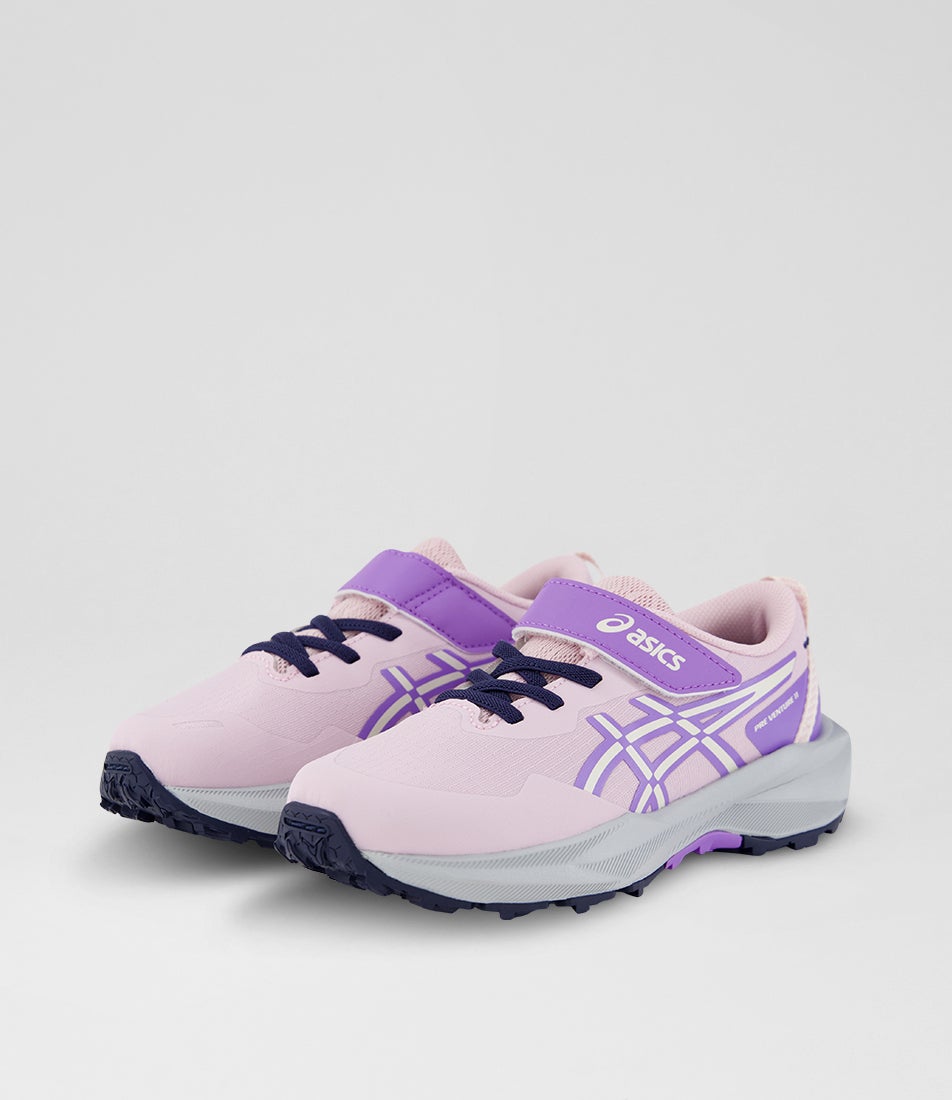 Gel Venture 11 Junior Barely Rose Faded Plum Nylon Sneakers