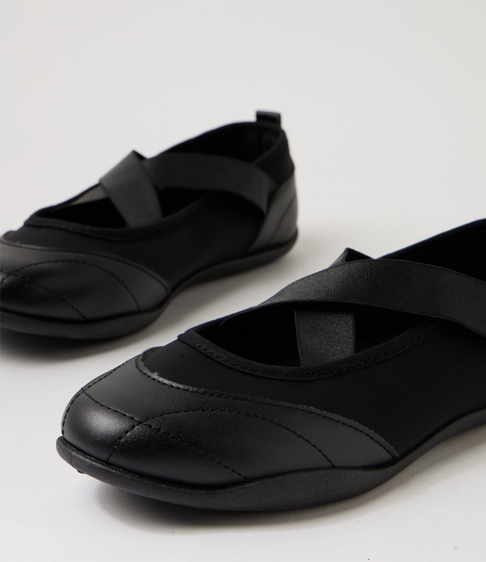 Wision Black Mix Sneakers