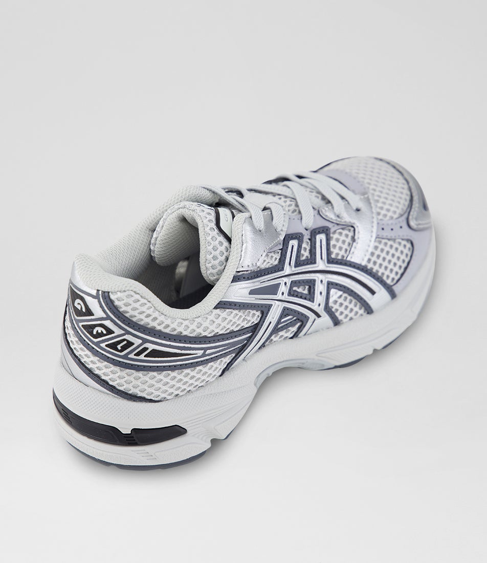 Gel 1130 Junior Glacier Grey Pure Silver Mesh Sneakers
