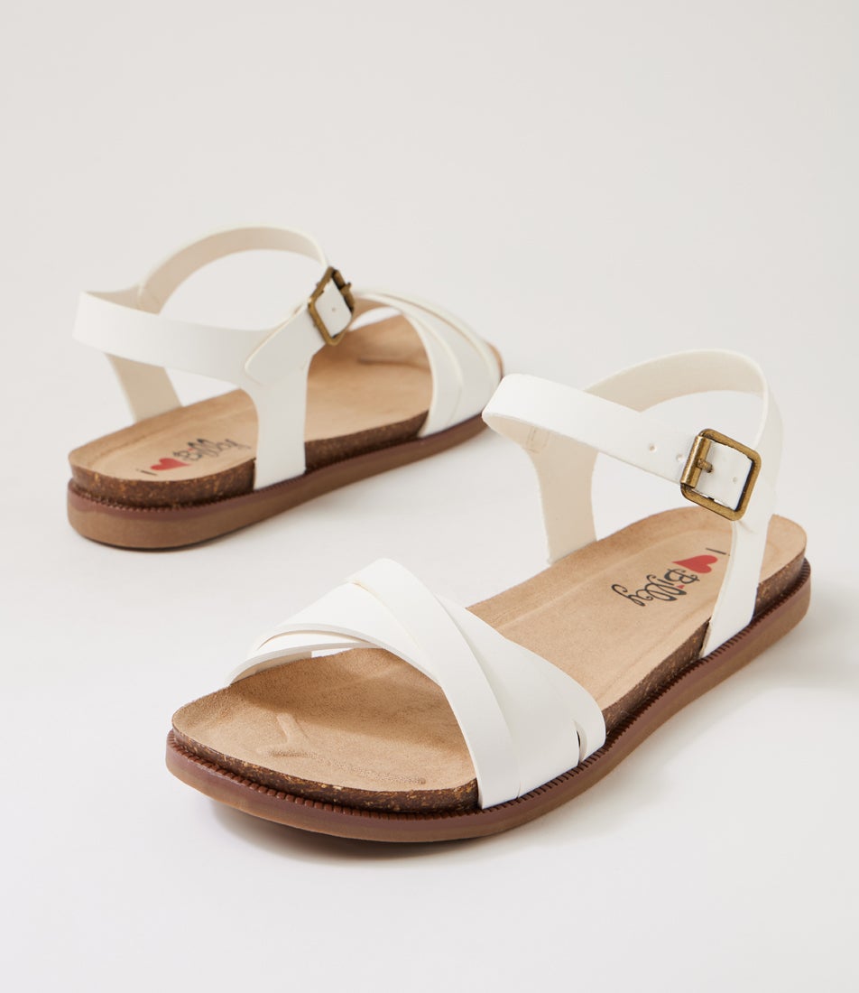 Clonti White Sandals Clonti White Sandals