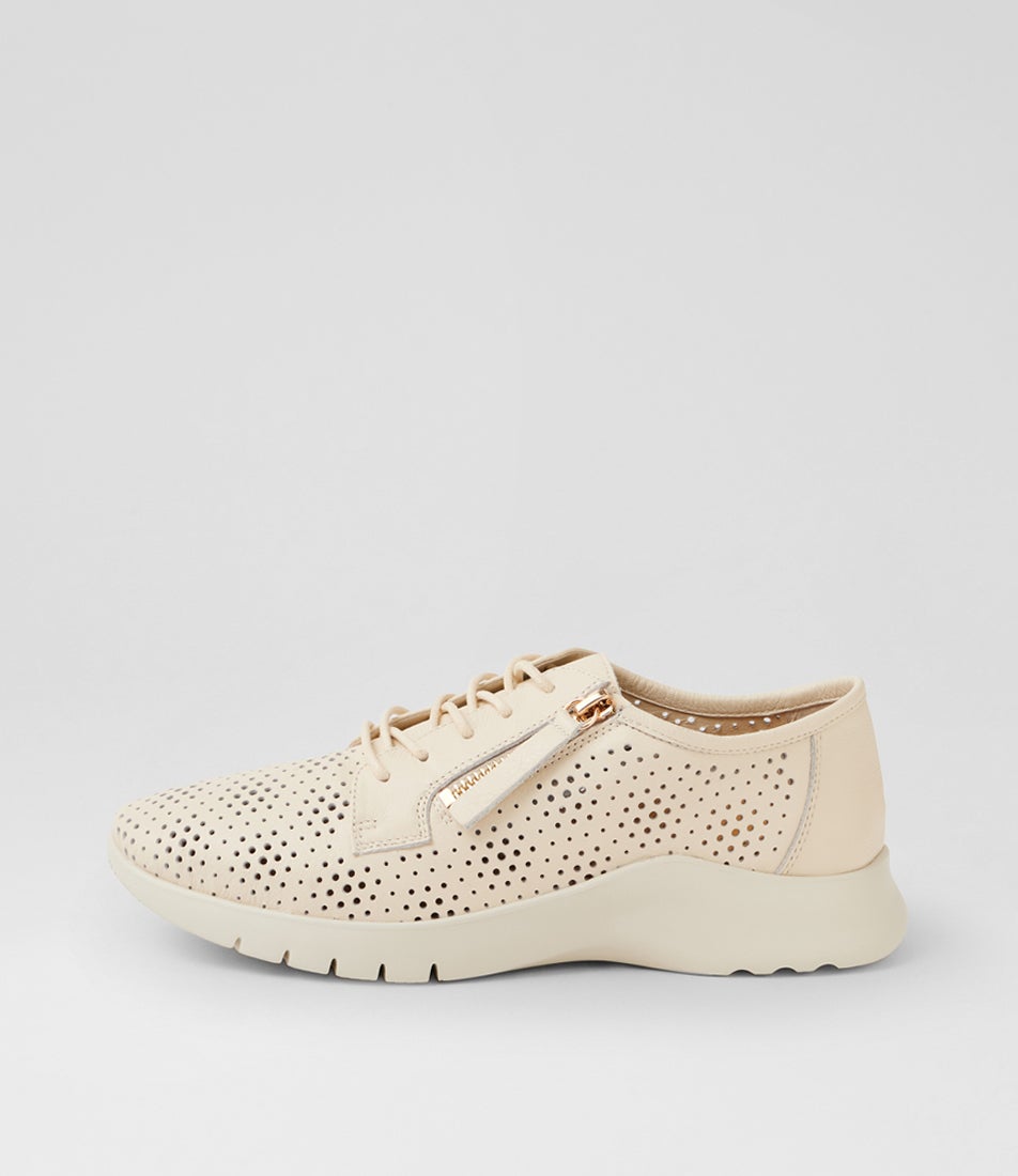 Pozer Xw Almond Leather Sneakers