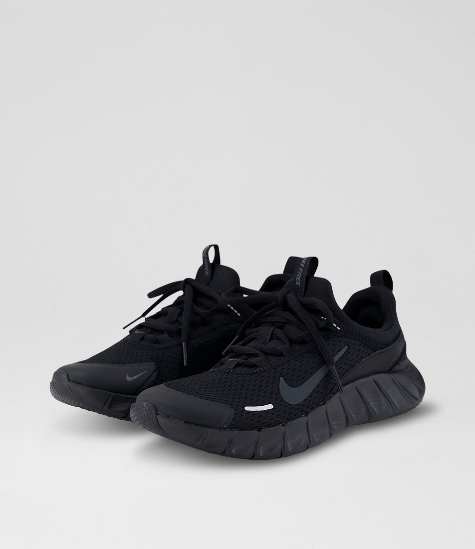 Free Ride Youth Black Anthracite Mesh Lace Ups