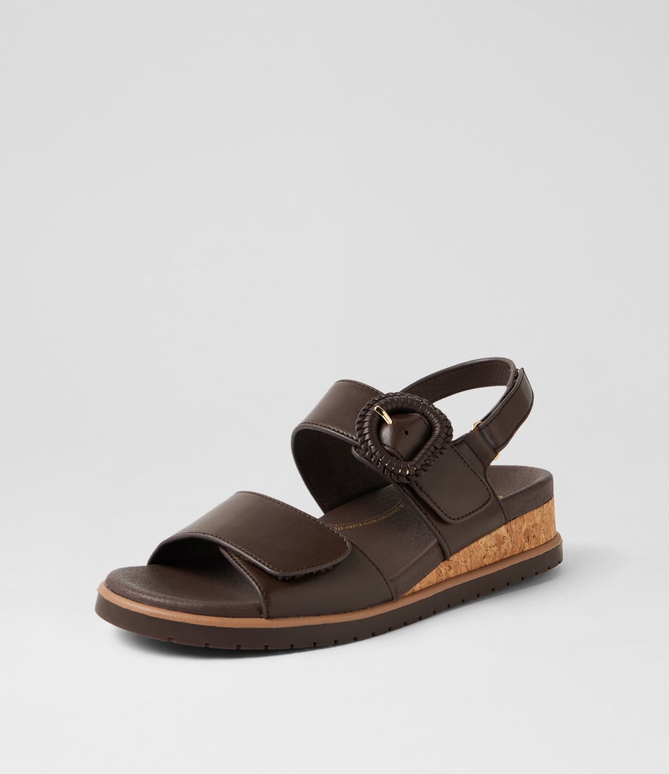 Vatch W Choc Leather Sandals