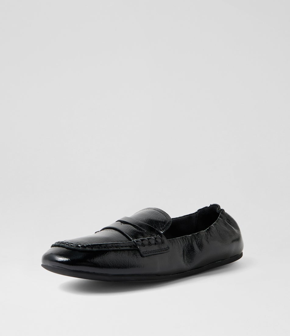 Willbe Black Leather Loafers