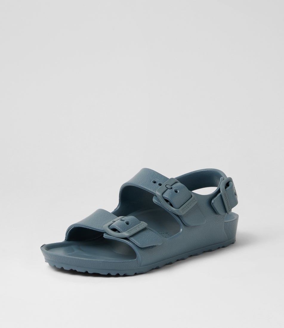 Milano Kids Junior Basalt Grey Eva Strappy Sandals