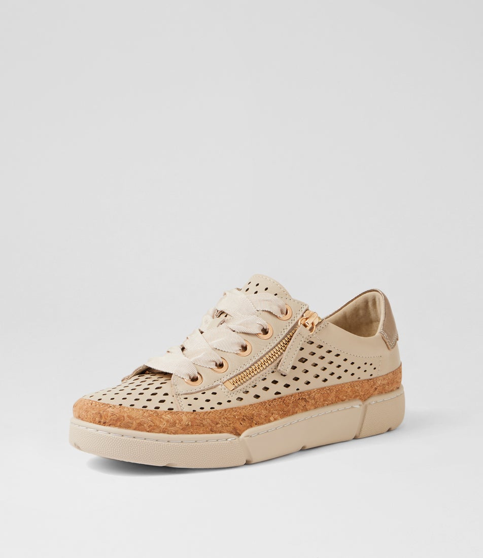 Torque Almond Champagne Multi Brogues