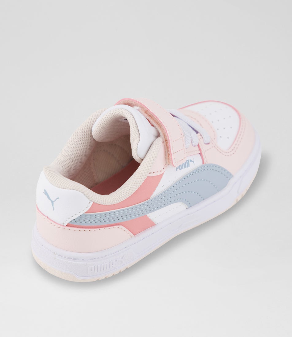 Caven 3 Toddler Jasmine Flower Lucite White Sneakers