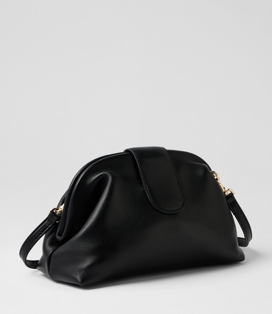 Abodey Black Leather Handbag
