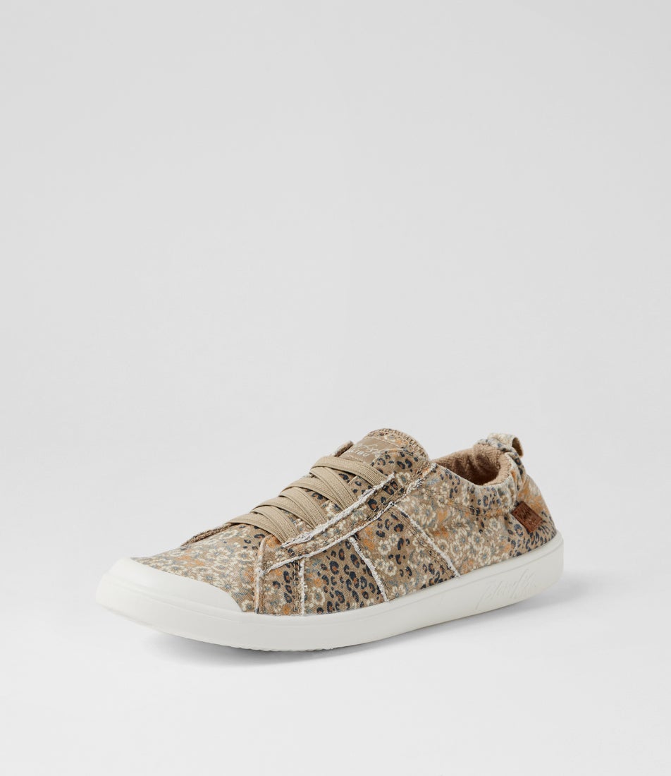 Vex Petal Leopard Canvas Sneakers