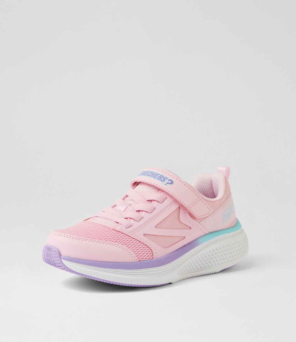 Go Run Elevate 2 Junior Light Pink Mesh Sneakers Go Run Elevate 2 Junior Light Pink Mesh Sneakers