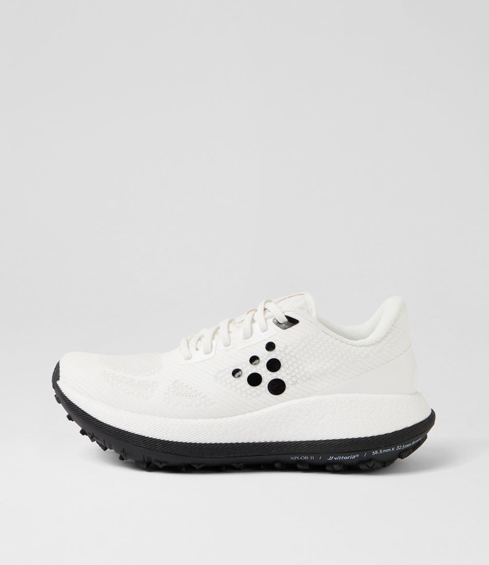 Xplor 2 W White Mesh Platform Sneakers