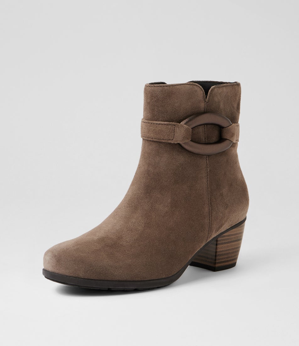 Rowina Mohair Suede Ankle Boots