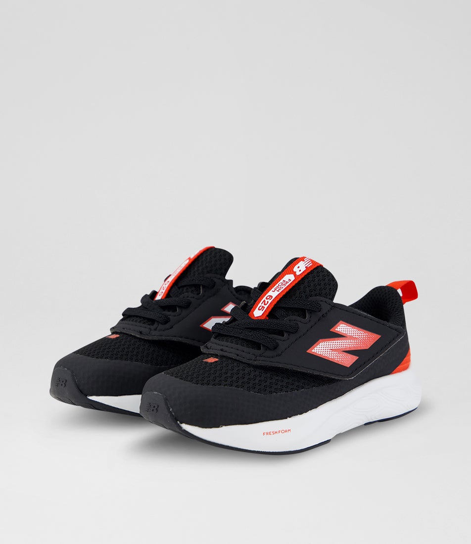 625 Toddler Black Neo Flame Mesh Sneakers
