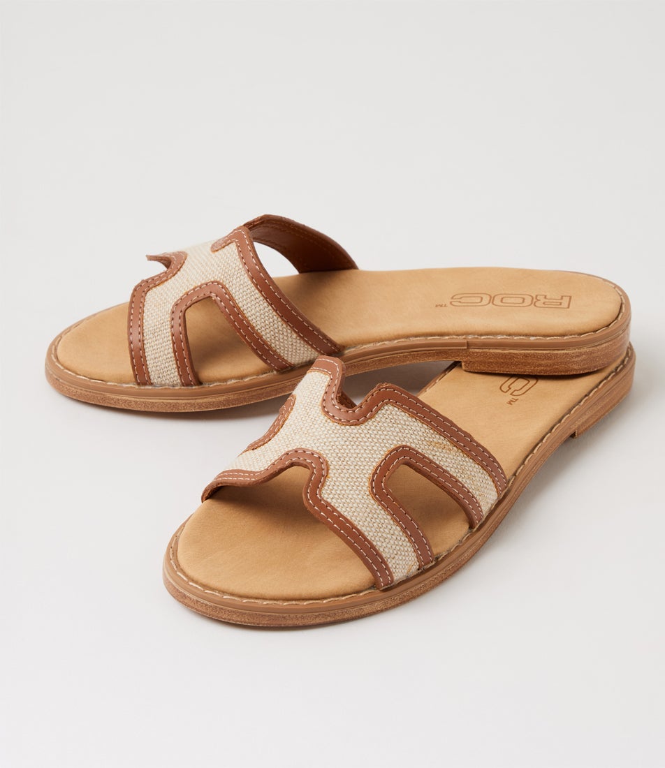 Belle Youth Natural Tan Sandals