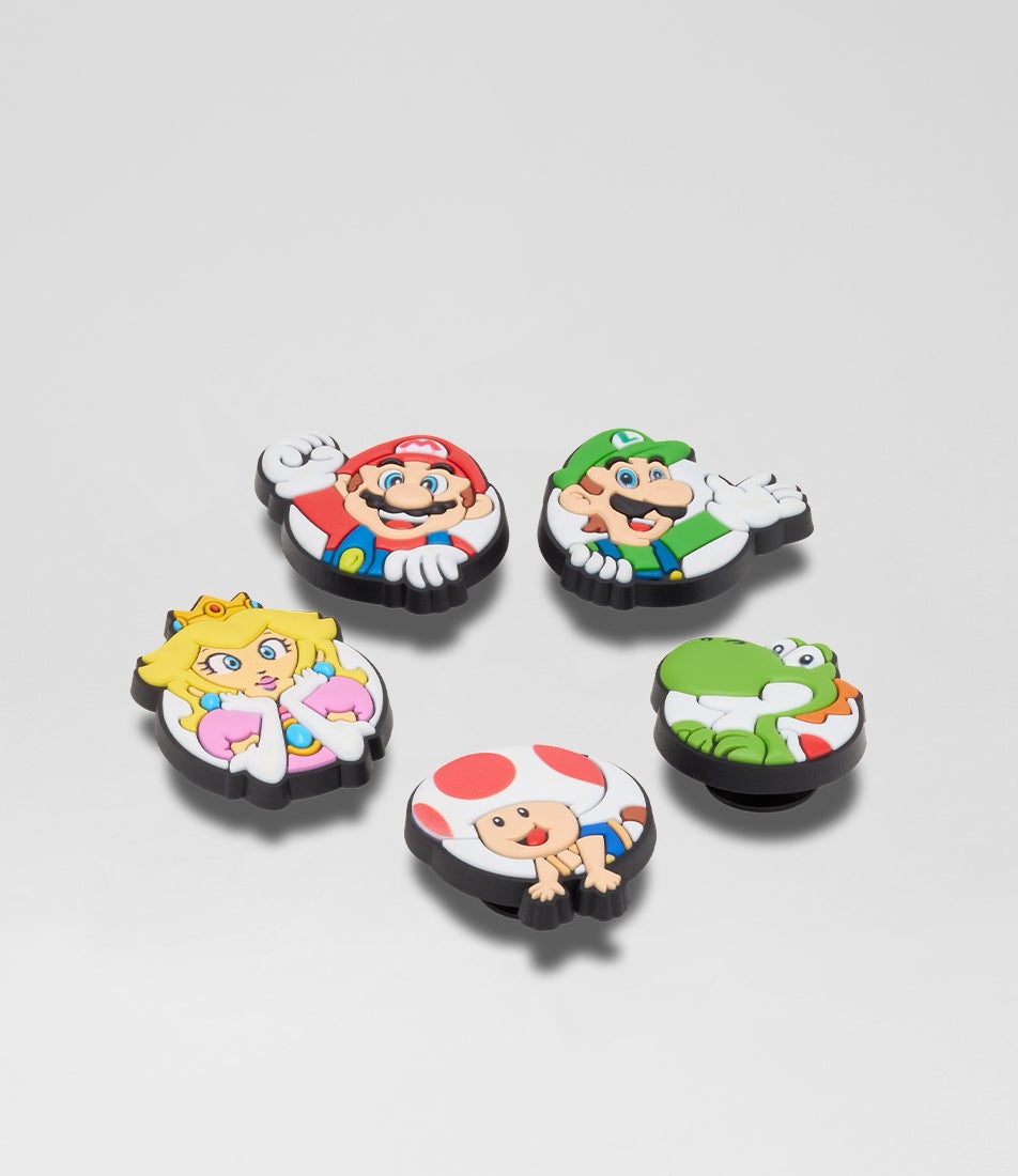 Super Mario 5 Pack Light Jibbitz
