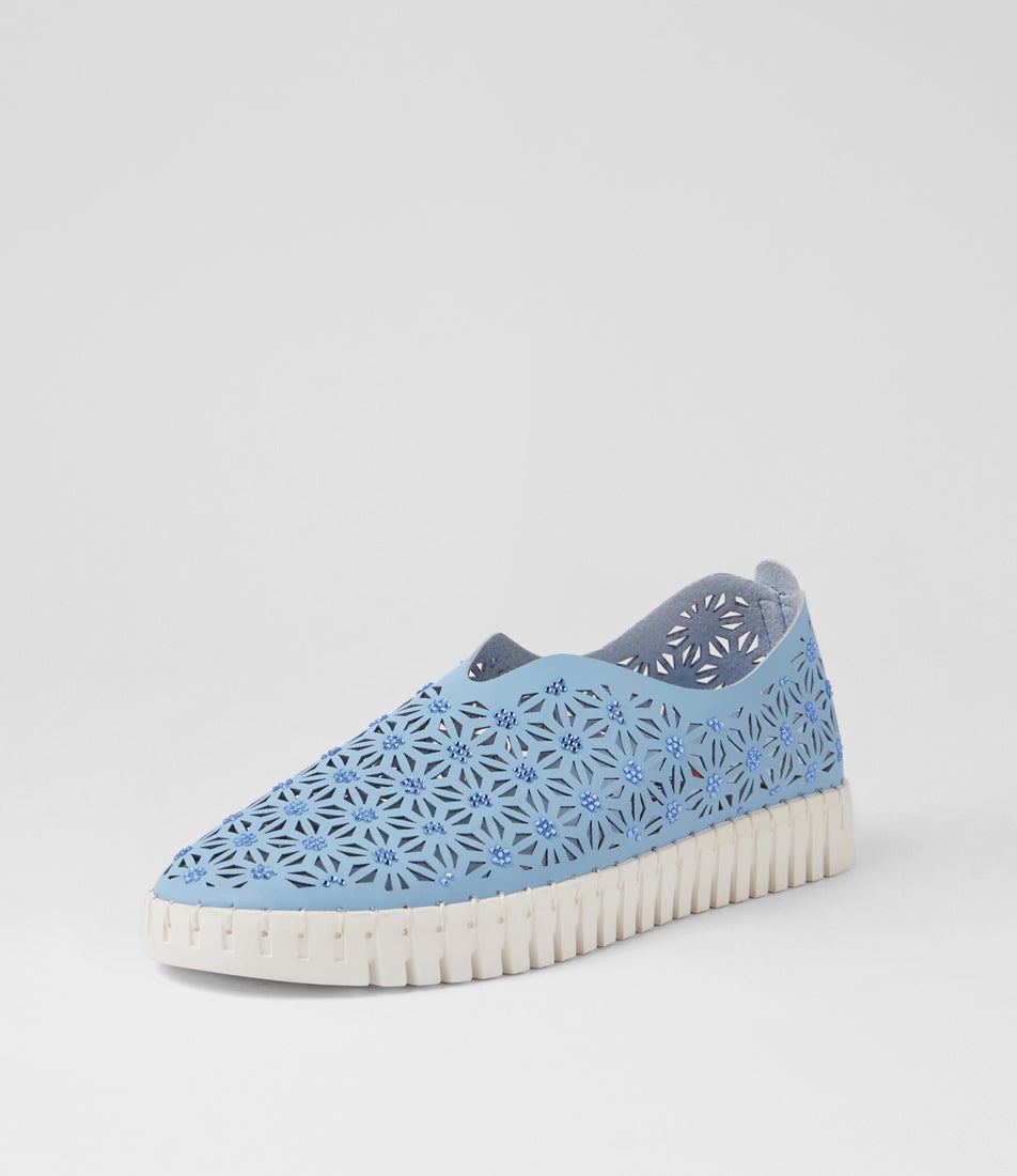 Udell Blue Flatforms