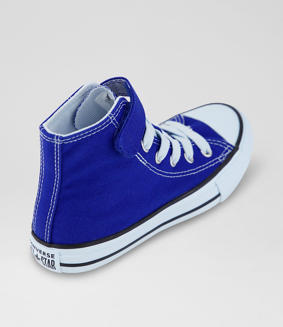 Ctas Hi Junior Blue Cold Touch Canvas Sneakers