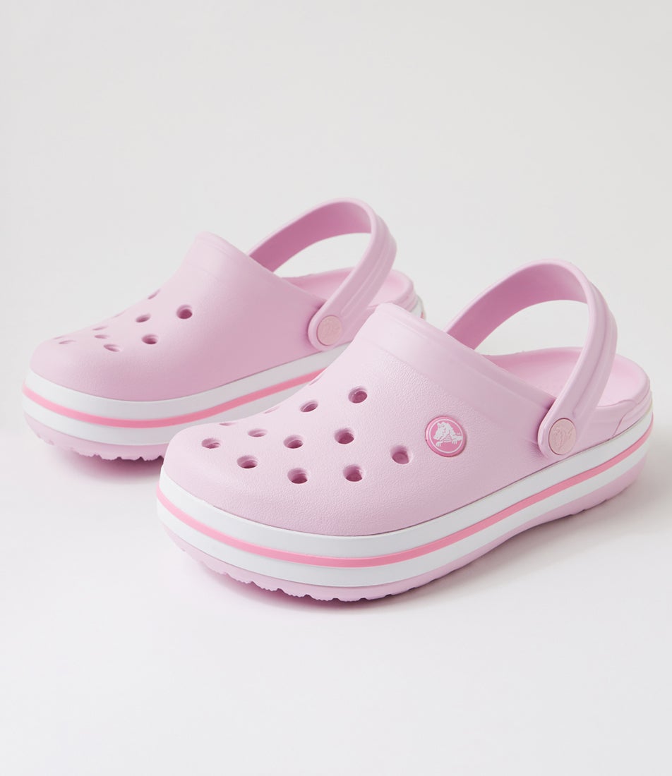 Crocband Junior Ballerina Pink Croslite Sandals