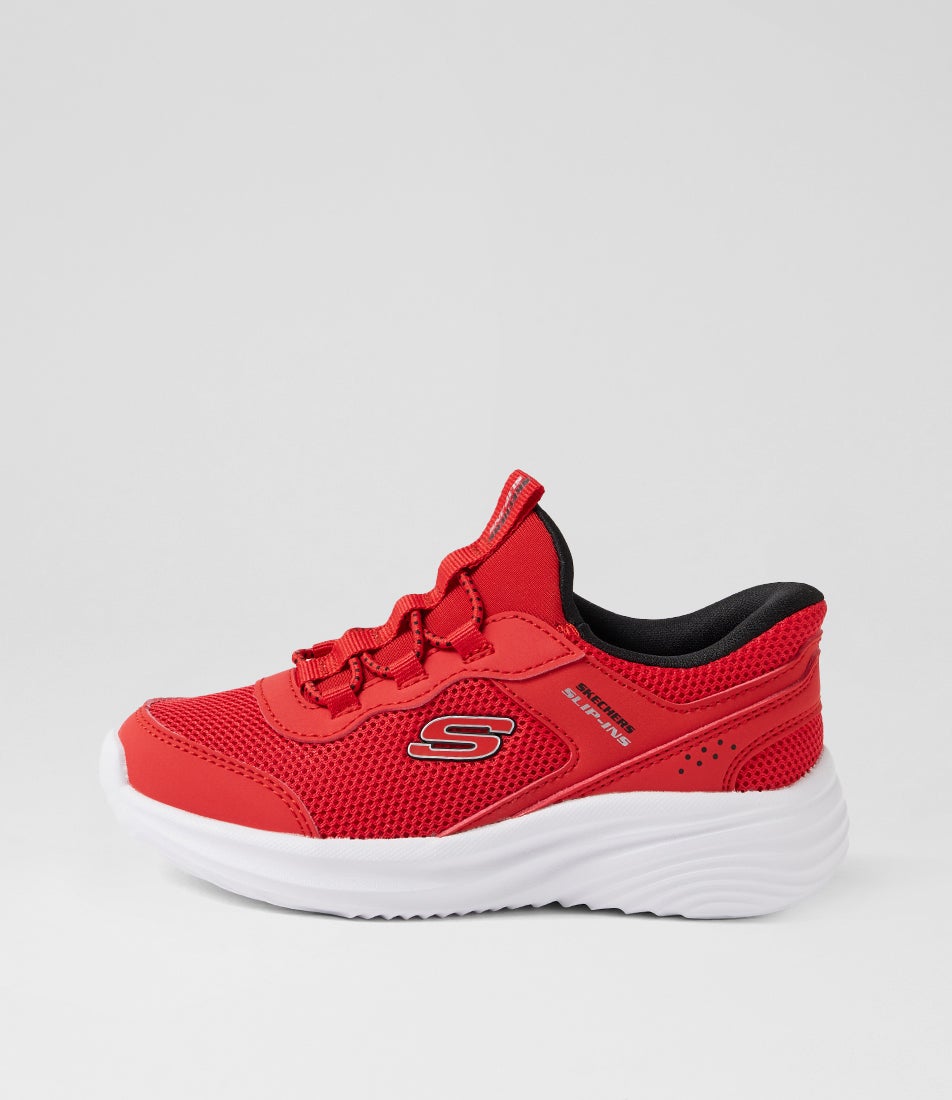 Bounder Pro Toddler Red Mesh Lace Ups