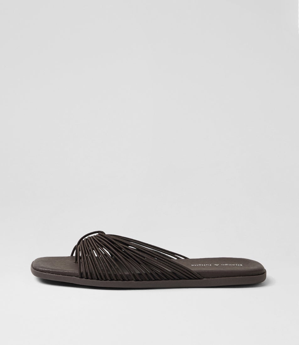 Niagra Choc Elastic Sandals