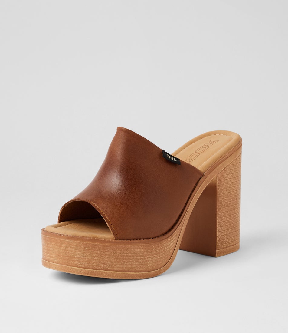 Flirt Tan Leather Sandals Flirt Tan Leather Sandals