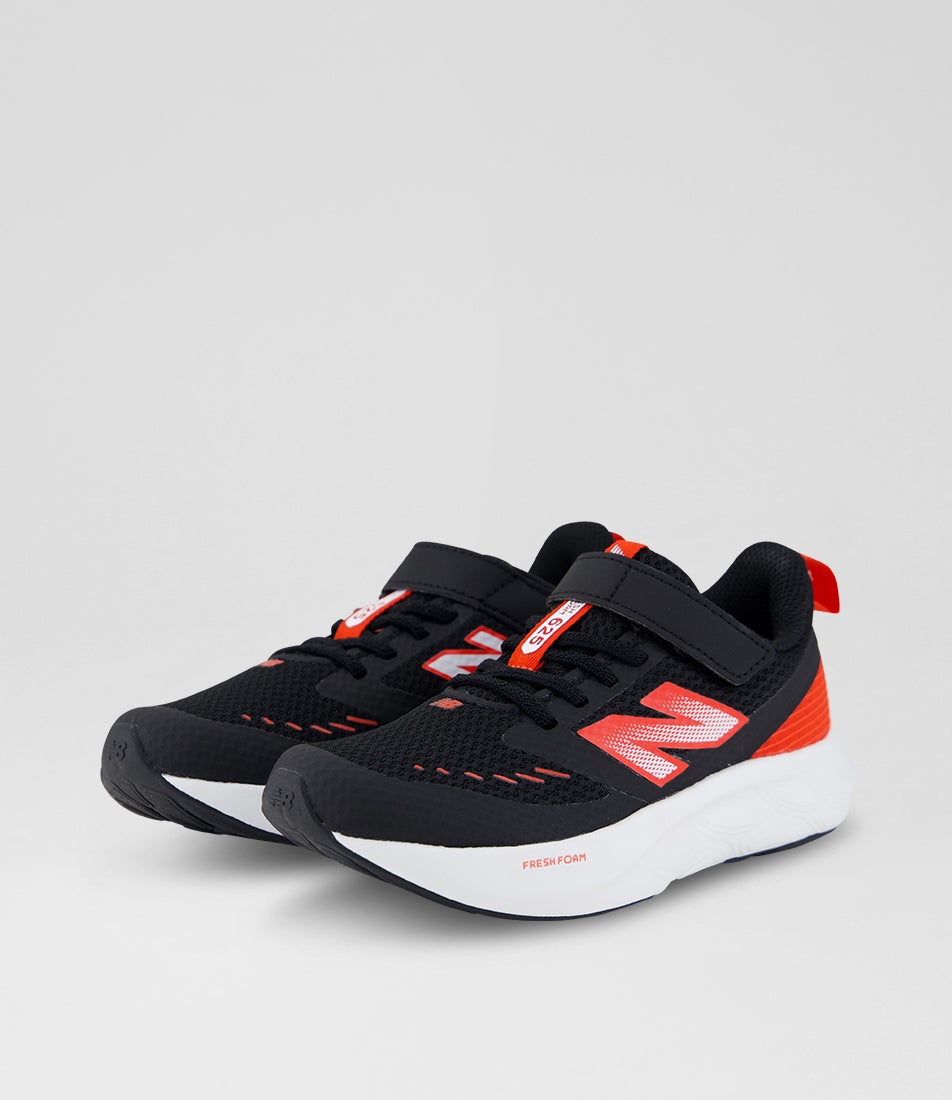 625 Junior Black Neo Flame Mesh Sneakers