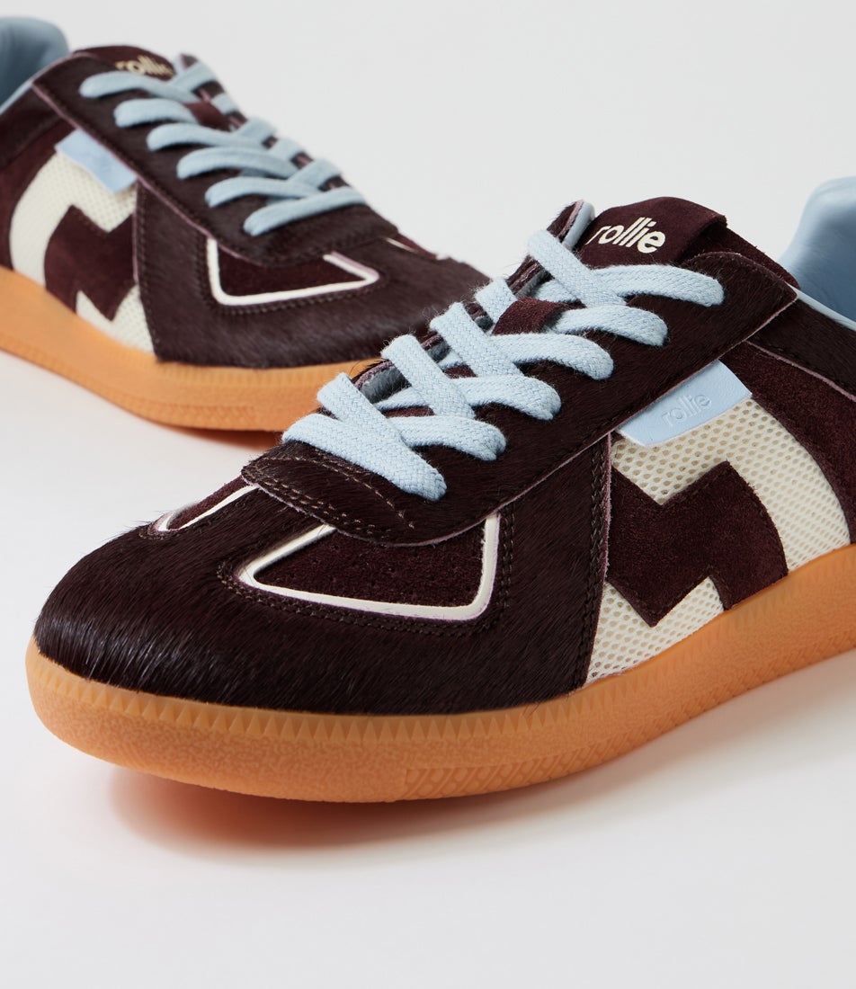 Pace Dary Cherry Bone Leather Sneakers