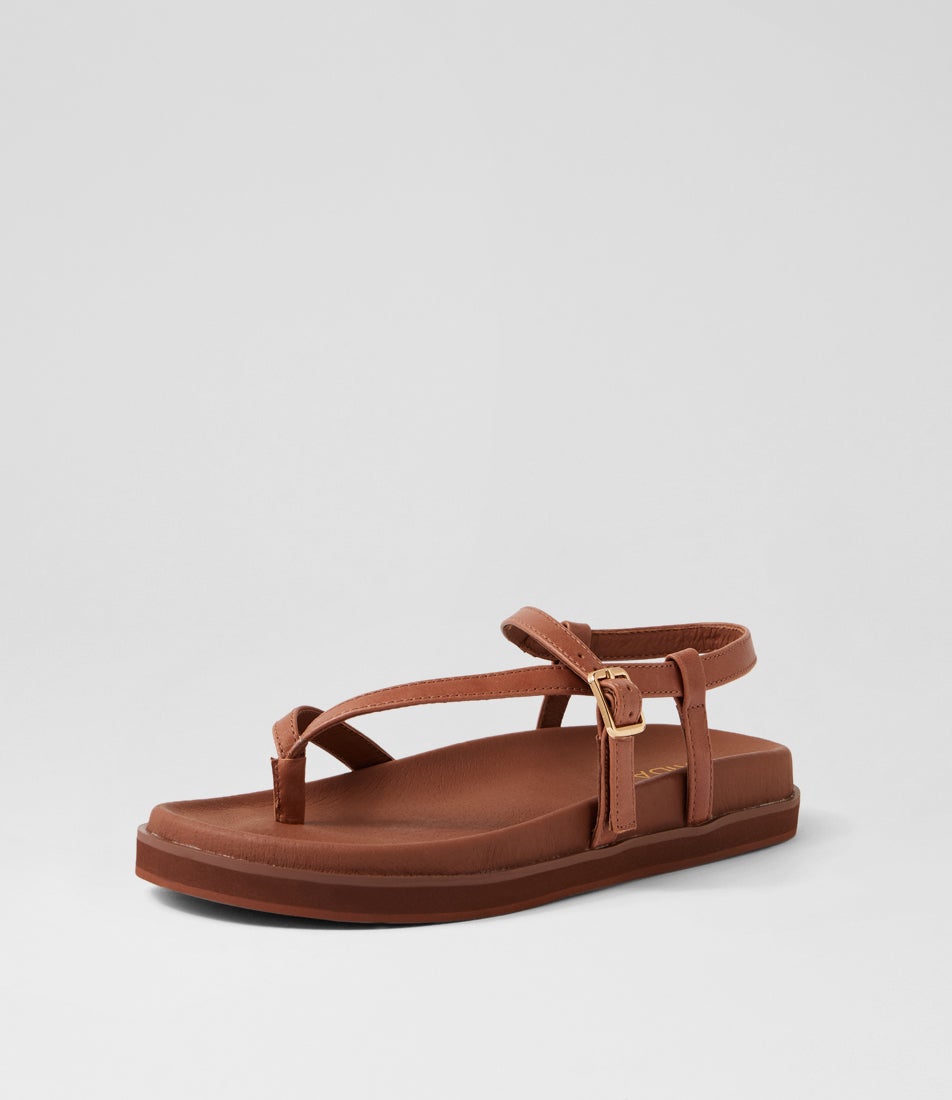 Vanren Walnut Leather Thongs