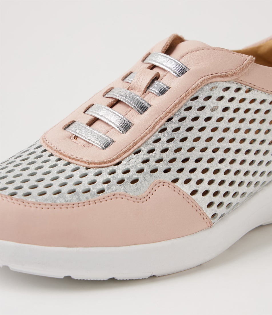 Nettar W Pink Silver Cheetah Multi Sneakers