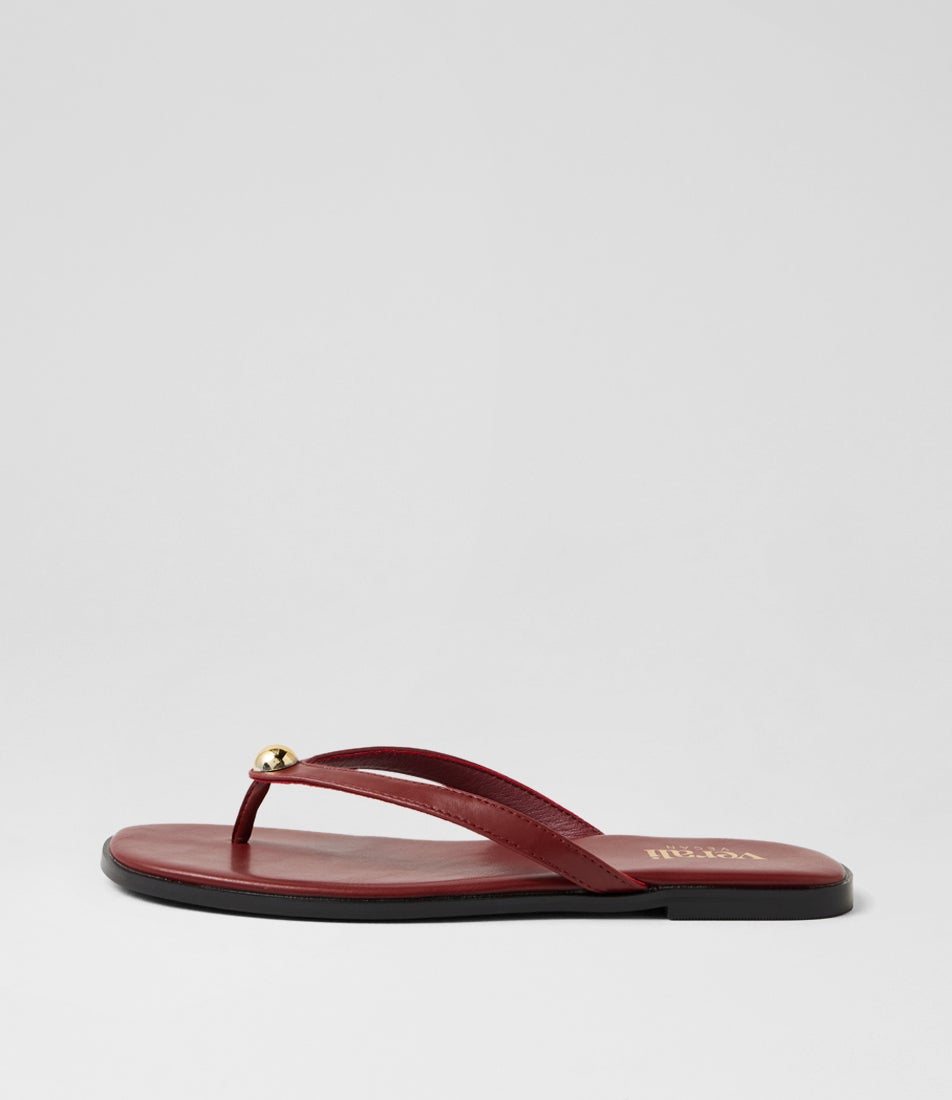 Sassy Berry Red Thongs