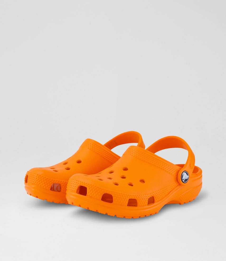 Classic Clog Junior Shocking Orange Eva Sandals