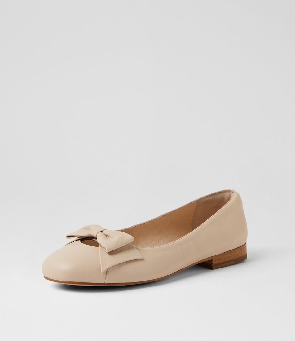 Debbine W Vanilla Leather Flat Shoes Debbine W Vanilla Leather Flat Shoes